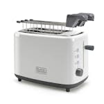 Brödrost Black+Decker 2-Skivor Vit