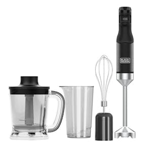 Stavmixer Black+Decker 1500W Svart Med Tillbehör