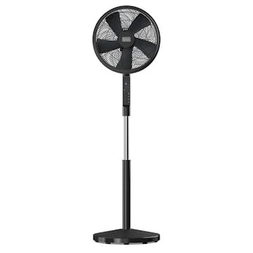 Golvfläkt BLACK+DECKER Justerbar 5 Blad 50W Svart
