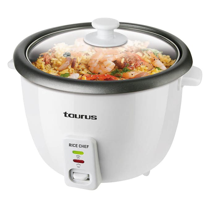 Riskokare Taurus Inkl Tillbehör för Ångkokning 1,8L