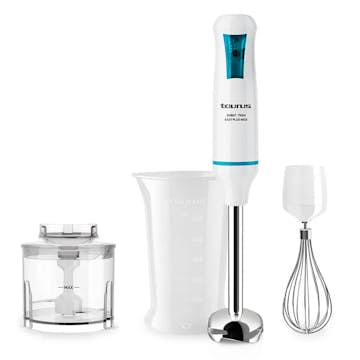 Stavmixer Set TAURUS Robot 750 Easy Vit med Turbofunktion