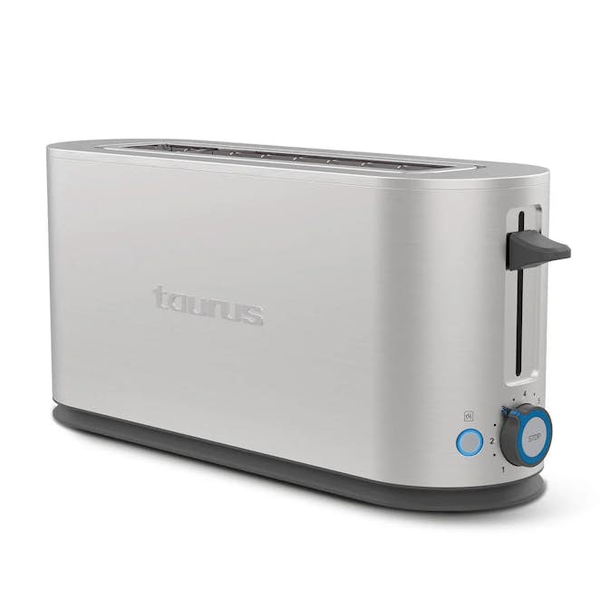 Brödrost TAURUS Mytoast Legend Enkelslot Lång Rostfritt Stål