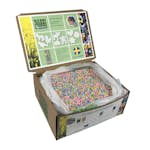 Rörpärlor Nabbi BioBeads Låda 55000 Pastell Mix