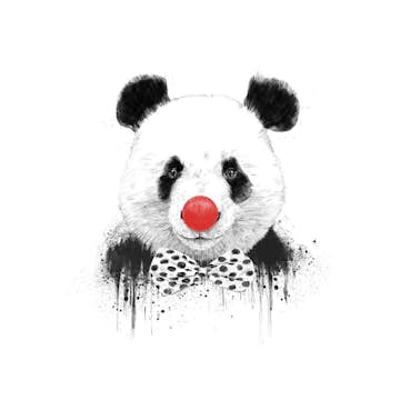 Poster Pelcasa Clown Panda