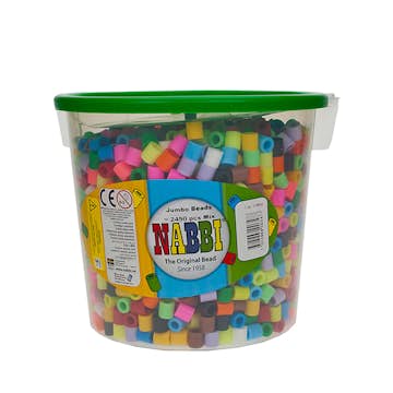 Nabbipärlor ABA Skol Maxi Ø 10 mm 2 500 st