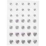 Rhinestones Creativ Company (Rund, Fyrkant, Hjärta) 35 St/1 Förp