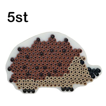 Pärlplatta Nabbi Nabbiplatta Biobeads Igelkott 5 st