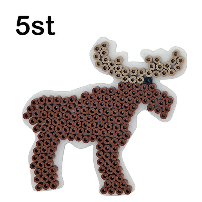 Pärlplatta Nabbi Nabbiplatta Biobeads Älg 5 st