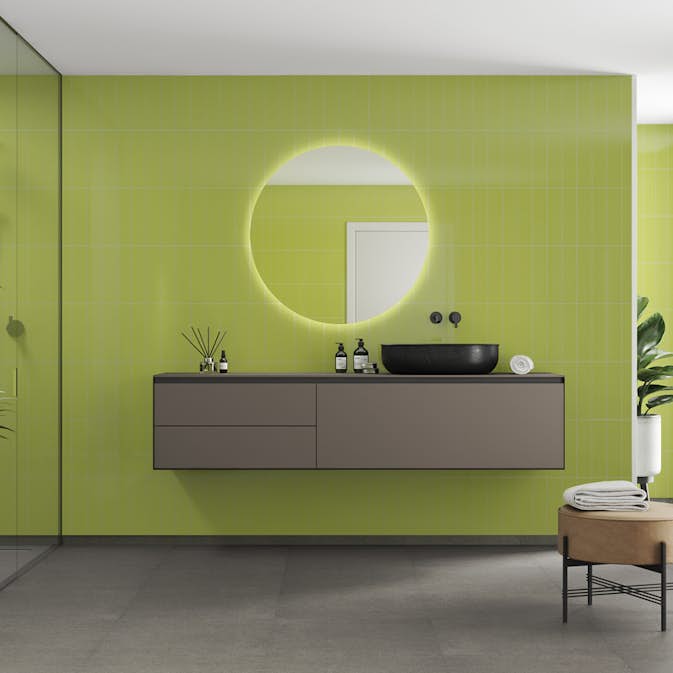 Våtrumsskiva Fibo 2446-M0830 HG Lime 10x620x2400 mm