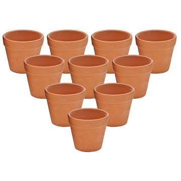 Krukor ABA Skol Höjd 6 cm 10 st