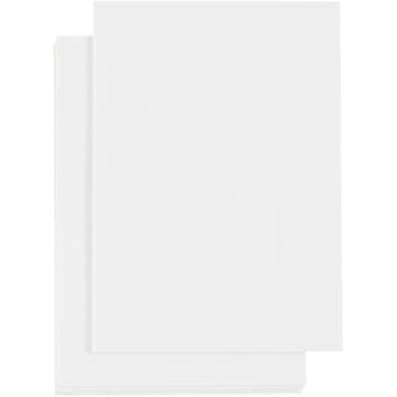 3D-skumark Creativ Company Vit 105X148 mm Tjocklek 2 mm 5 Ark/1 Förp
