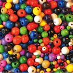 Träpärlor ABA Skol Mix 300 st
