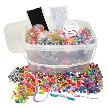 Pärlset ABA Skol startset Plastpärlor