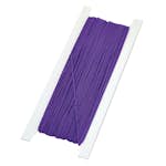 Gummitråd ABA Skol Vävklädd Lila 1 mm x25 M