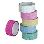 Washitejp ABA Skol Glitter 6 Olika