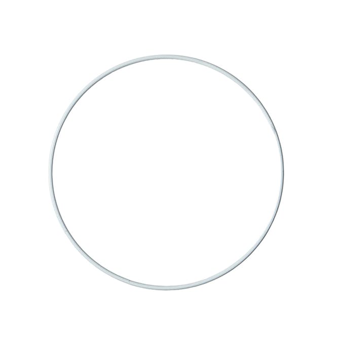 Metallring ABA Skol Vit Ø 15 cm