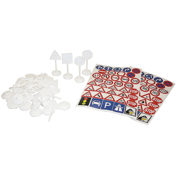 Vägskyltar ABA Skol st stickers