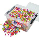 Plastpärlor ABA Skol I Back 3 600 st