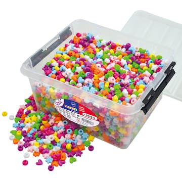 Plastpärlor ABA Skol I Back 3 600 st