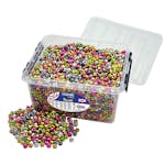 Kongopärlor ABA Skol Metallic I Plastback 4000 st