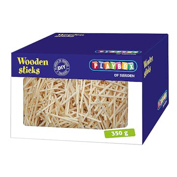 Trästickor ABA Skol Natur 350 G