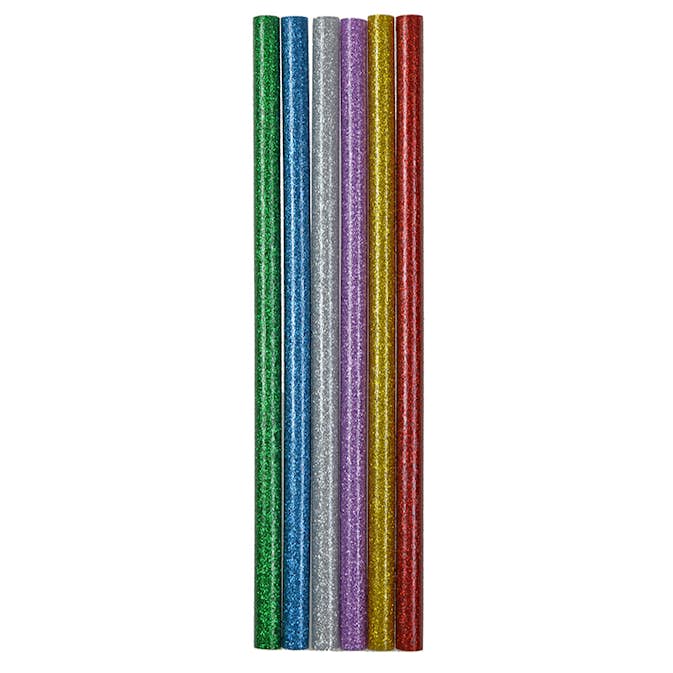 Limstavar ABA Skol Glitter Ø 11 mm 6 st