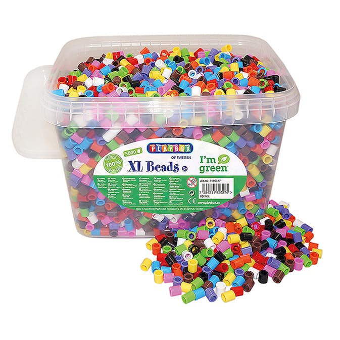 Maxipärlor ABA Skol Im Green Ø 10 mm 5000 st