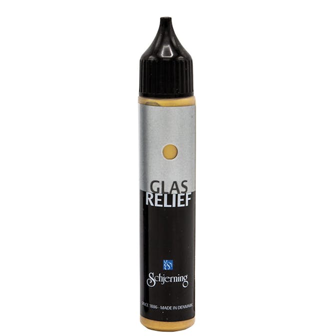 Glasmålningsfärg ABA Skol Relief Guld 30 ml