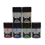 Glasmålningsfärg ABA Skol Metalliceffekt