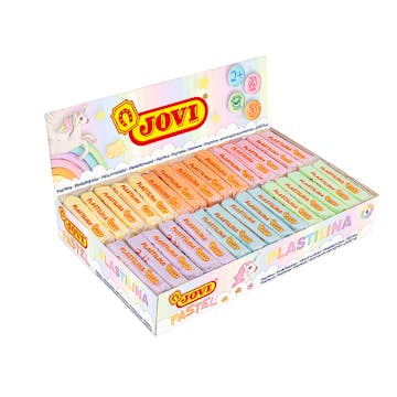 Modellera Jovi Plastilina Pastellfärger 1 500 g