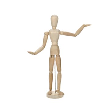 Manekis ABA Skol Kvinna 30 cm