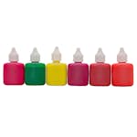 Effektfärg ABA Skol Marmoreringsfärg Fluorescerande Färger 6x25 ml