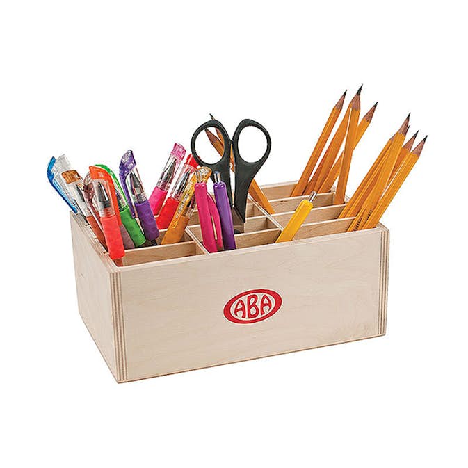 Penn- & Saxställ ABA Skol 21x12x9 cm