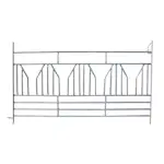 Fårgrind Kellfri Foderfront