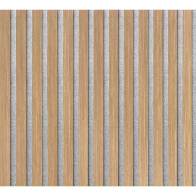 Akustikpanel Arkiio AcuLife Light Oak grey polyester 18x520x2400
