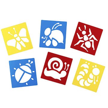 Mallar ABA Skol Insekter 6 Olika