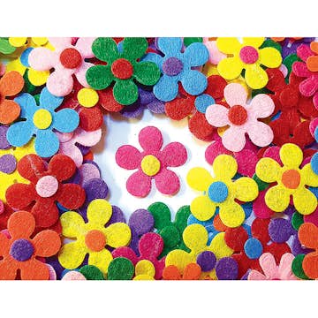 Filtblommor ABA Skol 100 st 3,8 cm