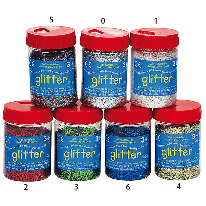 Glitterpulver ABA Skol i Ströburk 100 g