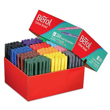 Tuschpennor Berol Colour Broad 288 st 12 Färger