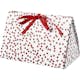 Presentask Creativ Company Röd Prickar Stl 15x7x8 cm 250 g 3 st/1 Förp