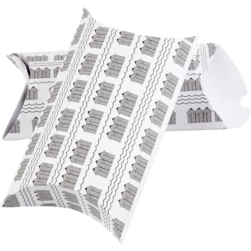 Presentask Creativ Company Svart Vit Badhus Stl 239x15x6 cm 3 st/1 Förp