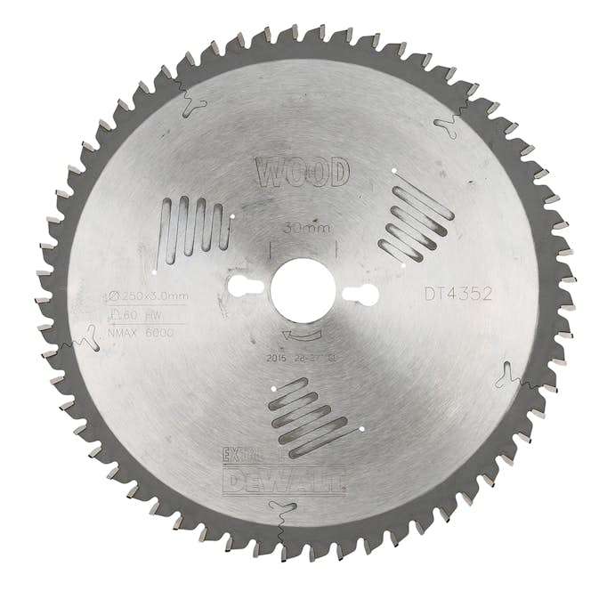 Sågklinga DeWalt DT4352-QZ 250x30 60 T