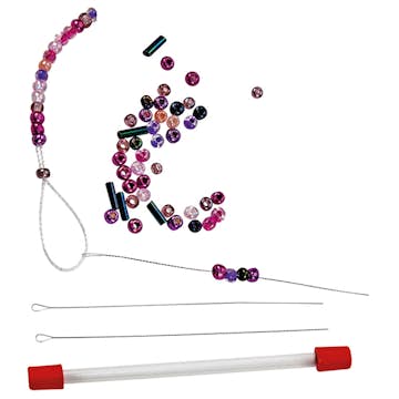 Pärlnålar ABA Skol 4 Olika 20 st