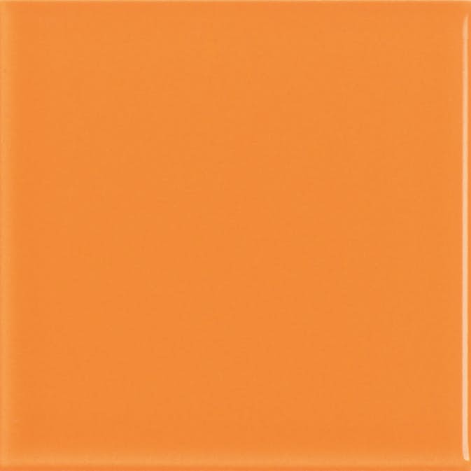 Kakel Arredo Color Naranja Orange Matt 20x20 cm