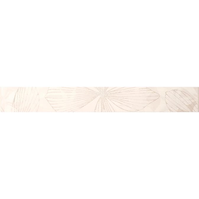 Kakel Arredo Elvana Bianco List Vit 5x40 cm