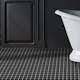 Klinkermosaik Arredo Titan Svart Blank 5x5 cm