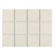 Klinker Arredo Unicolor Ivory Vit 10x10 cm