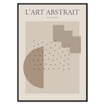 Poster Gallerix Lart Abstrait No4