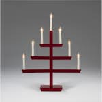 Adventsljusstake Gnosjö Konstsmide 2573 Träljusstake 7 Ljus