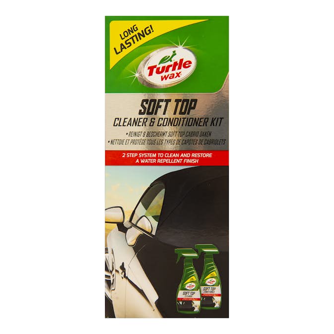 Bilschampo Turtle Wax Soft Top Cleaner&Conditioner Kit 500ml